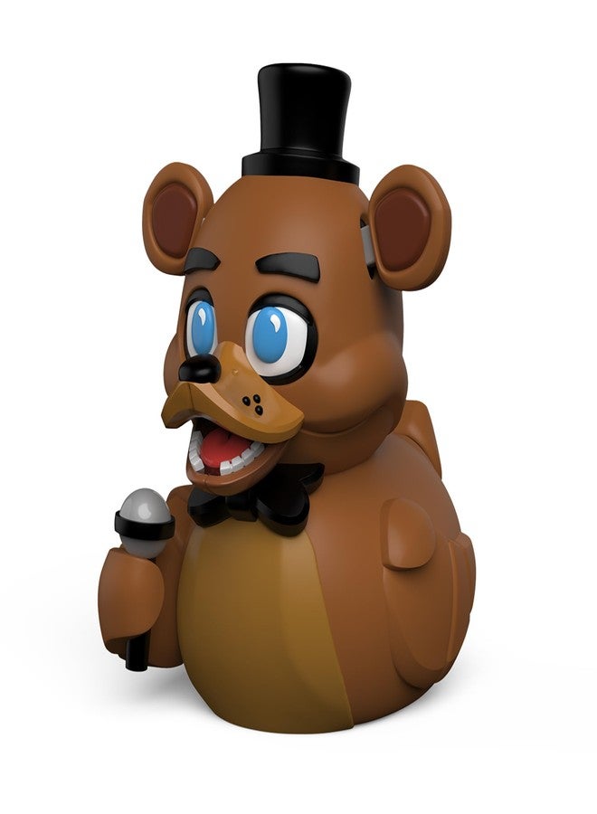 TUBBZ First Edition: Five Nights at Freddy's - Freddy Fazbear Cosplaying Rubber Duck Vinyl Figure - Image 1